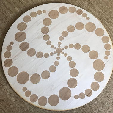 Crop Circle Crystal Grid