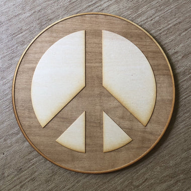 Peace Crystal Grid - Peace Sign Crystal Grid 