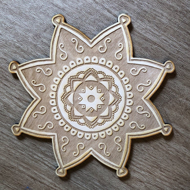 Crystal Grid - Mandala Crystal Grid 