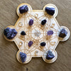Metatron's Cube Crystal Grid #2  - 3, 6, 9 or 12 Inches 