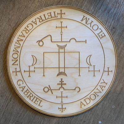 Gabriel Crystal Grid - Gabriel Altar Table 