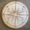 Compass Crystal Grid - 3, 6, 9 or 12 Inches 