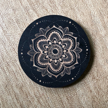 Painted Mandala Magnet - Mandala #15 
