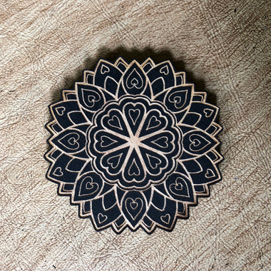 Painted Mandala Magnet - Love Mandala 