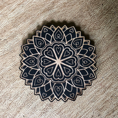 Painted Mandala Magnet - Love Mandala 