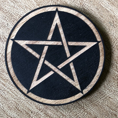 Painted Pentagram Magnet - Pentagram Magnet 