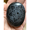 Black Obsidian Palm Stone Mandala