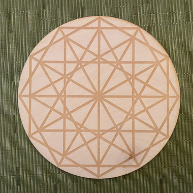 12 Pointed Star Crystal Grid Dodecagram