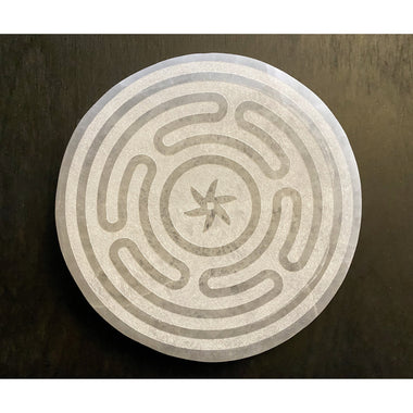 Selenite Charging Disc Strophalos