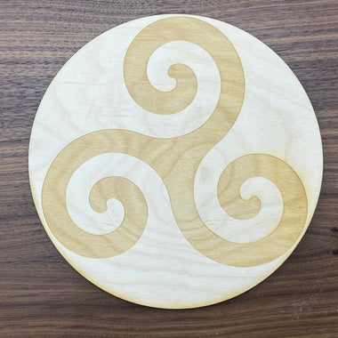 Triskelion Crystal Grid - Triskele Crystal Grid