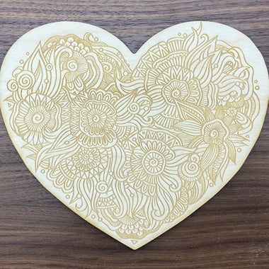 Love Crystal Grid #2 - Heart Crystal Grid