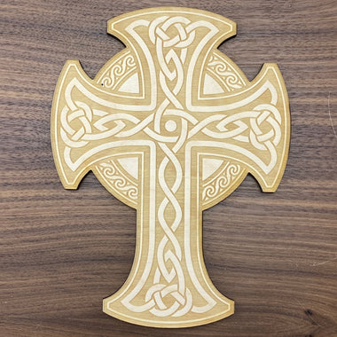 Celtic Cross Crystal Grid - Cross Crystal Grid