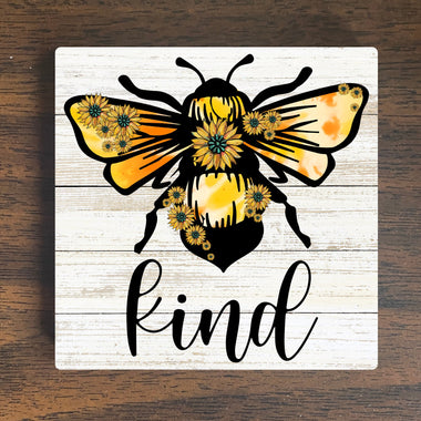 Bee Kind Magnet - Be Kind Magnet - Refrigerator Magnet
