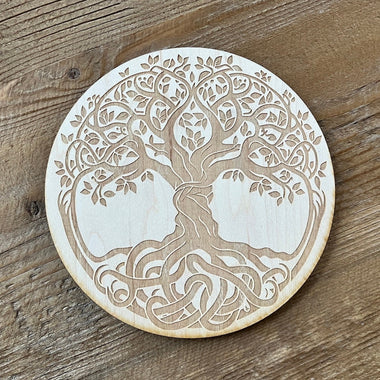 Celtic Tree of Life Crystal Grid