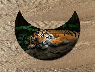 Sleeping Tiger Single Tarot Card Holder - Sleeping Tiger Oracle Card Holder