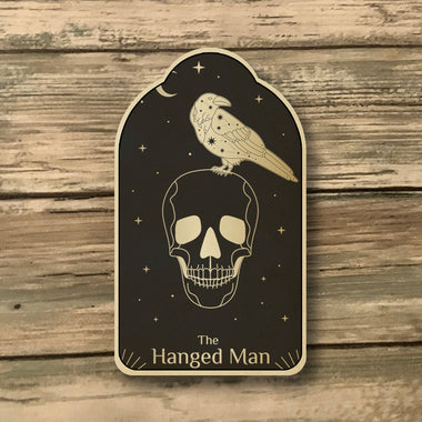 Hanged Man Tarot Card Magnet - UV-Printed 3