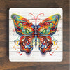 Groovy Wings Psychedelic Butterfly Magnet - Butterfly Refrigerator Magnet -  Spiritual Magnet -  Refrigerator Magnet
