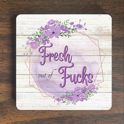 Fresh Out of Fucks Magnet - Snarky Magnet - Fuck Magnet - Refrigerator Magnet - Adult Humor Magnet - Sarcastic Magnet - Fresh outta Fucks