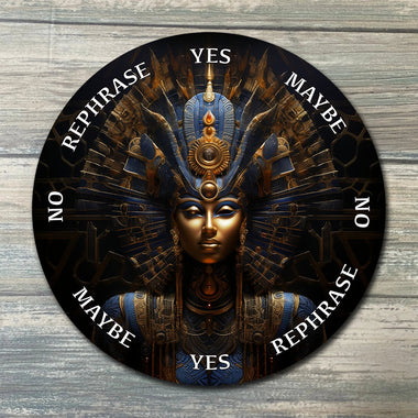 Egyptian Pendulum Board - Egyptian Divination Board - Full Color - Altar Decoration