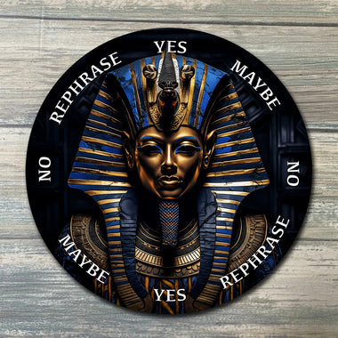 Egyptian Pendulum Board - Egyptian Divination Board - Full Color - Altar Decoration