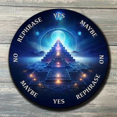 Ancient Civilization Pendulum Board - Ancient Civilization Divination Board - Full Color - Altar Decoration