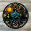 Celtic Pendulum Board - Celtic Divination Board - Full Color - Altar Decoration