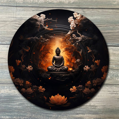 Buddha Crystal Grid Color - Buddha Altar Decoration