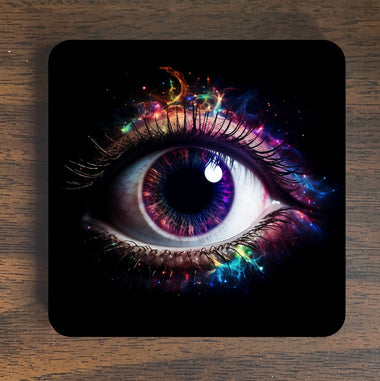 Galaxy Eye Magnet - Galaxy Eye Refrigerator Magnet - Spiritual Magnet - Refrigerator Magnet