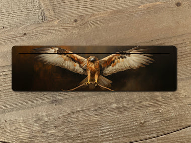 Hawk Tarot Card Holder - Hawk Card Holder - Hawk Oracle Card Holder - Hawk Photo Holder