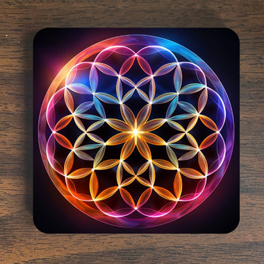 Mandala Magnet - Mandala Refrigerator Magnet - Spiritual Magnet - Refrigerator Magnet - Sacred Geometry Magnet