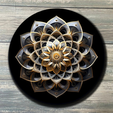 Mandala Crystal Grid Color - Mandala Altar Decoration