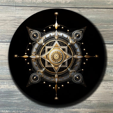 Mandala Crystal Grid Color - Mandala Altar Decoration