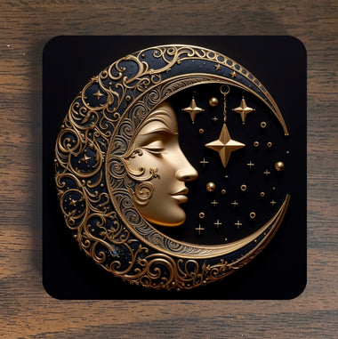 Crescent Moon Magnet - Crescent Moon Refrigerator Magnet - Spiritual Magnet - Refrigerator Magnet