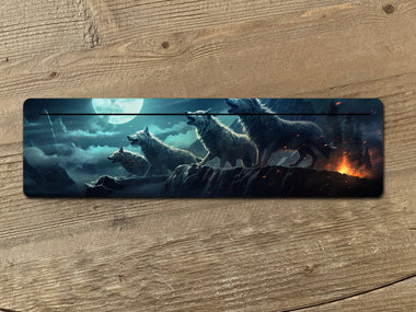 Wolves Tarot Card Holder - Wolves Card Holder - Wolves Oracle Card Holder - Wolves Photo Holder