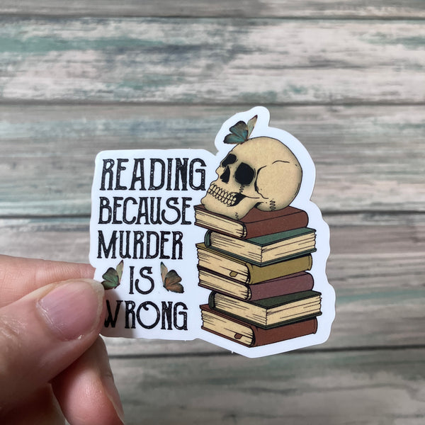 Reading Sticker – Zen and Meow