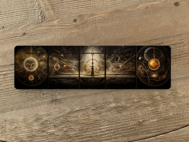 Transmutation Tarot Card Holder - Alchemy - 3 Card Holder