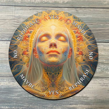 Goddess Pendulum Board - Goddess Consciousness Divination Board - Full Color - Altar Decoration