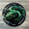 Snake Pendulum Board - Serpent Divination Board - Full Color - Altar Decoration